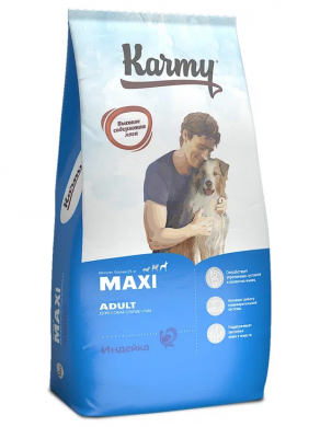 Корм корм Karmy Maxi Adult Индейка