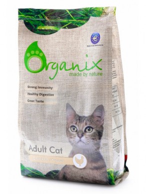 Корм Organix Adult Cat Chicken для кошек с курочкой (1,5кг)