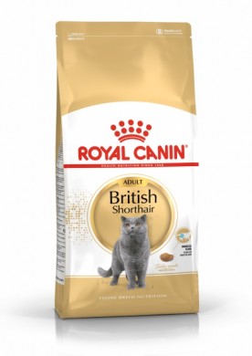 Корм Royal Canin British Shorthair 34 для взрослых британских короткошерстных кошек (10кг)