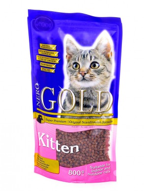 корм Nero Gold Kitten Chicken для котят с курицей (800гр)