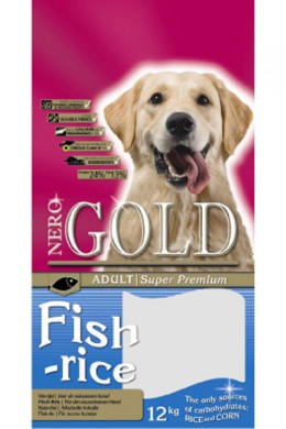 NERO GOLD super premium Fish &amp; Rice 24/13